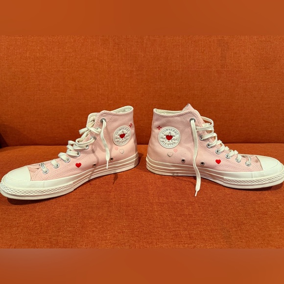 Converse Chuck 70 Hi “Y2K Heart” Pink – Limited Edition women’s size 10 - Picture 1 of 7